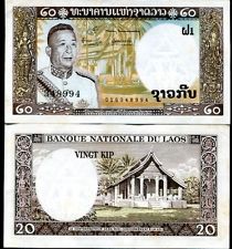 Лаос 20 кипа 1963
