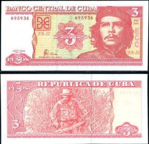 Куба -  3 песо 2004