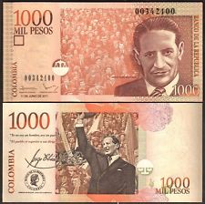 Колумбия - 1000 песо 2011