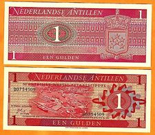 Холандски Антили - 1 гулден 1970