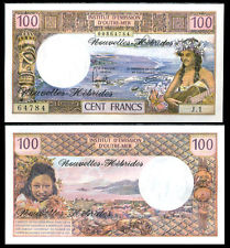 Нови Хебриди - 100 франка 1970
