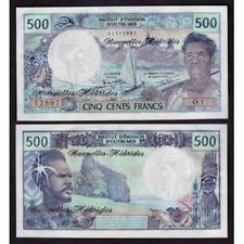 Нови Хебриди - 500 франка 1970