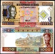 Гвинея 1000 франка 2010