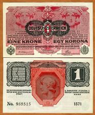 Австрия - 1 крона 1919