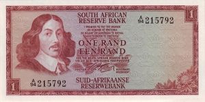 Южна Африка - 1 ранд 1966