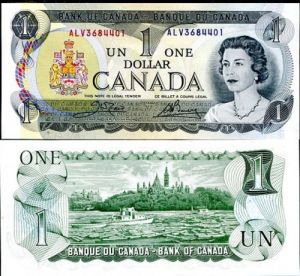 Канада - 1 долар 1973
