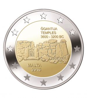 Малта 2016 - 2 евро, Храмът на гигантите