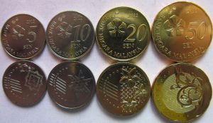 Малайзия - серия от 4 монети 2012