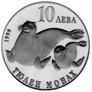 Тюлен 1999, сребърна монета 