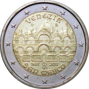 Италия 2017 - 2 евро, Сан Марко, Венеция