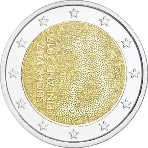 Финландия 2017 - 2 евро, 100 г. независимост