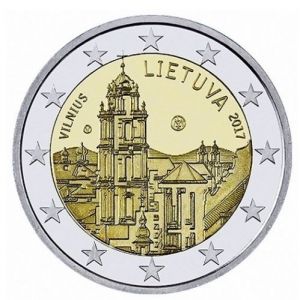 Литва 2017 - 2 евро, Вилнюс
