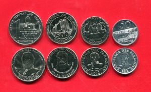 Парагвай - серия от 4 монети 2007-2012