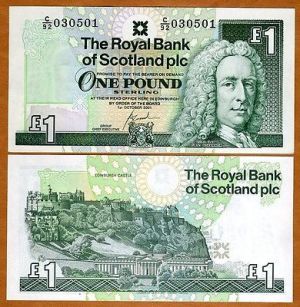 Шотландия - 1 паунд 2001
