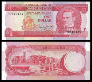 Барбадос - 1 долар 1973