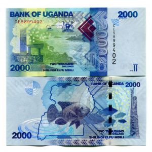 Уганда - 2000 шилинга 2019