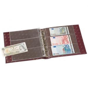 Класьор за банкноти NUMIS с касета, 10 листа 2 С и 10 листа 3 С
