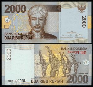 Индонезия - 2000 рупии 2009-2012