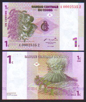 Конго - 1 ц. 1997