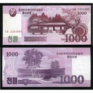 Северна Корея - 1000 вона 2008