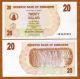 Зимбабве - 20 долара 2006
