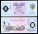 Кувейт - 1 динар 2001, юбилейна, полимерна