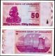 Зимбабве - 50 долара 2009