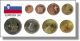 Словения 2007 комплект 8 монети от 1 цент до 2 евро