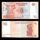 Конго - 10 франка 2003